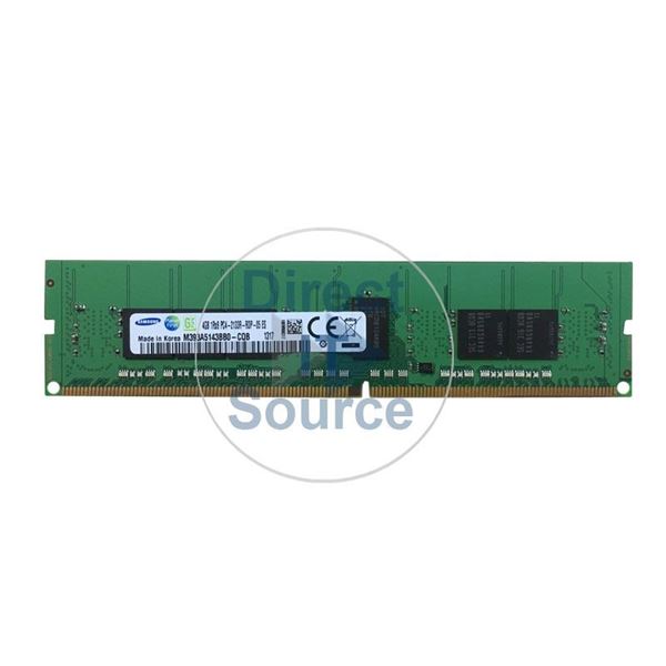 Samsung M393A5143BB0-CQB - 4GB DDR4 PC4-17000 ECC Registered 288-Pins Memory