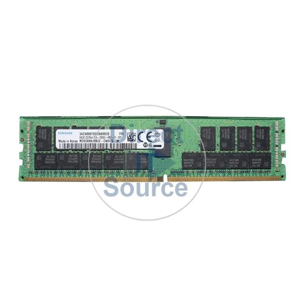 Samsung M393A8K40B22-CWD7Q - 64GB DDR4 PC4-21300 ECC Registered 288-Pins Memory