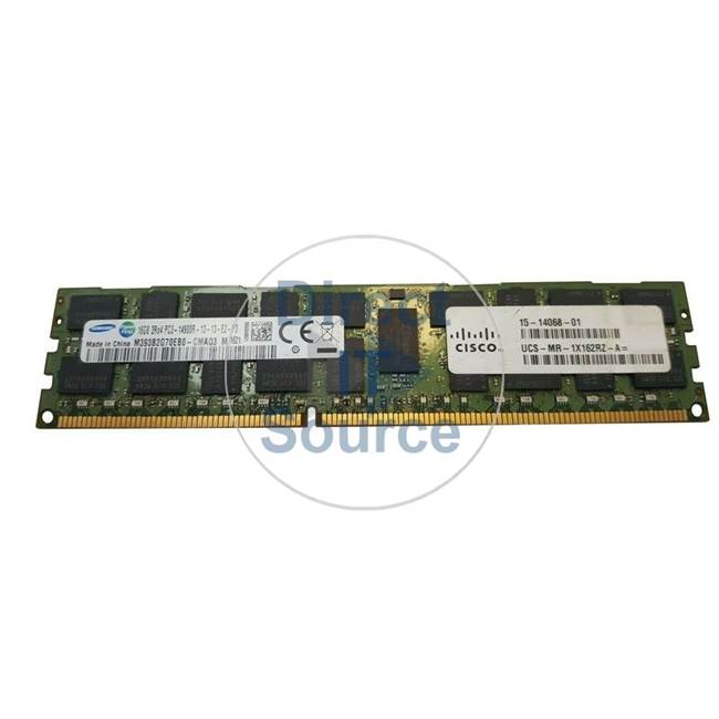 Samsung M393B2G70EB0-CMAQ3 - 16GB DDR3 PC3-14900 ECC Registered 240-Pins Memory