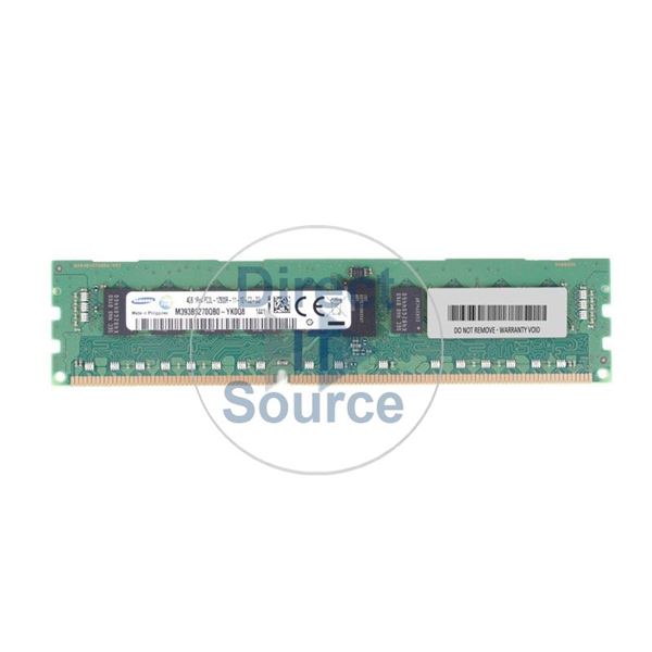 Samsung M393B5270QB0-YK0Q8 - 4GB DDR3 PC3-12800 ECC Registered 240-Pins Memory
