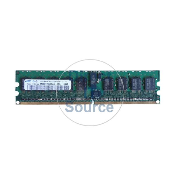 Samsung M393T2863QZA-CE6 - 1GB DDR2 PC2-5300 ECC REGISTERED 240 Pins Memory