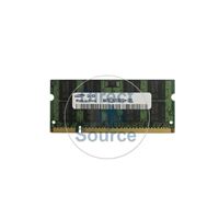 Samsung M470T29353BY0-CD5 - 1GB DDR2 PC2-4200 Non-ECC Unbuffered 200Pins Memory