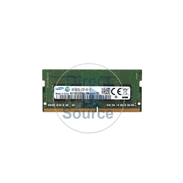 Samsung M471A5143SB0-CPB - 4GB DDR4 PC4-17000 Non-ECC Unbuffered 260-Pins Memory