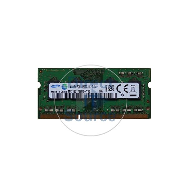 Samsung M471B5173EB0-YK0 - 4GB DDR3 PC3-12800 204-Pins Memory
