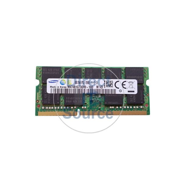 Samsung M474B1G73QH0-YK0 - 8GB DDR3 PC3-12800 ECC 204-Pins Memory