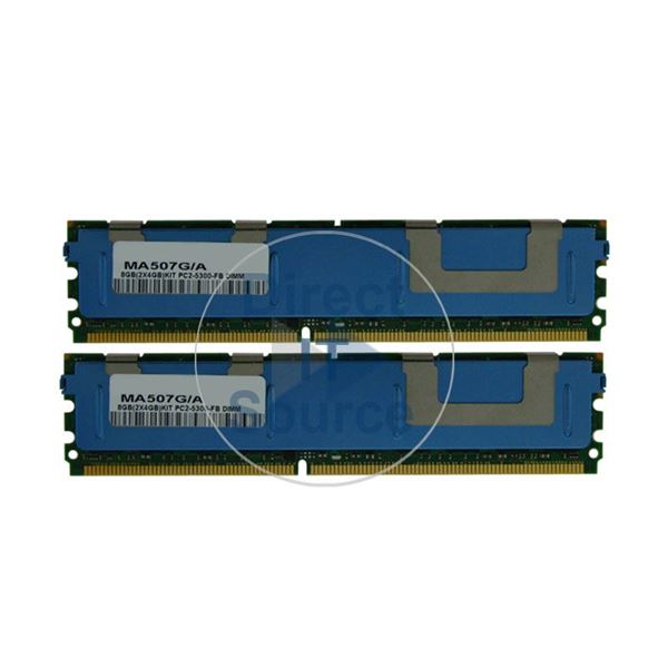 Apple MA507G/A - 8GB 2x4GB DDR2 PC2-5300 ECC Fully Buffered 240-Pins Memory