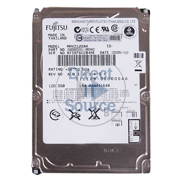 Fujitsu MHV2120AH - 120GB 5.4K ATA/100 2.5" 8MB Cache Hard Drive