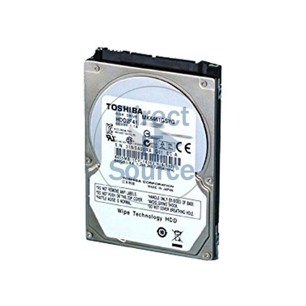 Toshiba MK1661GSYB - 160GB 7.2K SATA 3.0Gbps 2.5" 16MB Cache Hard Drive