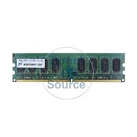 Micron MT16HTF12864AY-53EB8 - 1GB DDR2 PC2-4200 Non-ECC Unbuffered 240Pins Memory