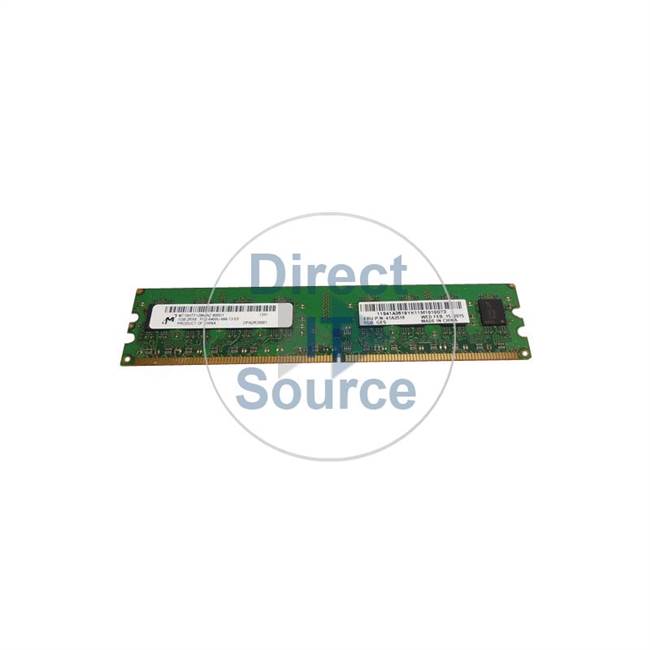 Micron MT16HTF12864AZ-800G1 - 1GB DDR2 PC2-6400 Non-ECC Unbuffered Memory