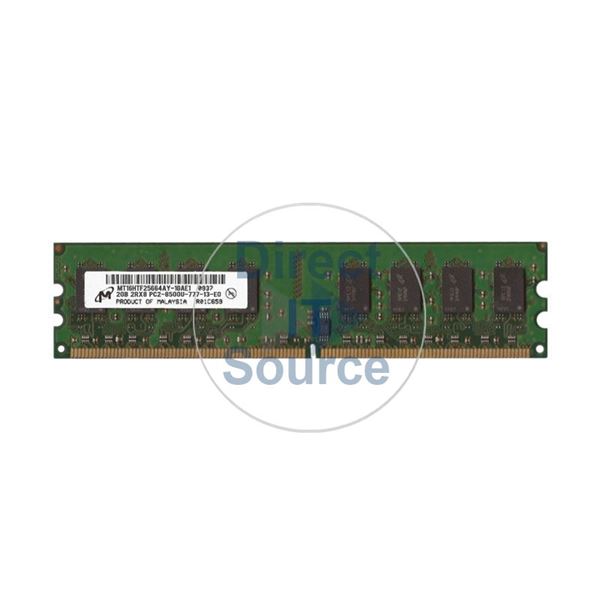 Micron MT16HTF25664AY-1GAE1 - 2GB DDR2 PC2-8500 NON-ECC UNBUFFERED 240 Pins Memory