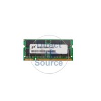 Micron MT16HTF25664HY-667E - 2GB DDR2 PC2-5300 Non-ECC Unbuffered 200Pins Memory
