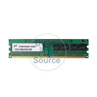 Micron MT16HTF6464AG-40EB2 - 512MB DDR2 PC2-3200 Non-ECC Unbuffered Memory