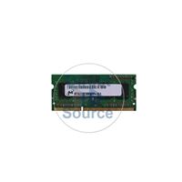 Micron MT16JSF25664HY-1G1 - 2GB DDR3 PC3-8500 Non-ECC Unbuffered 204-Pins Memory