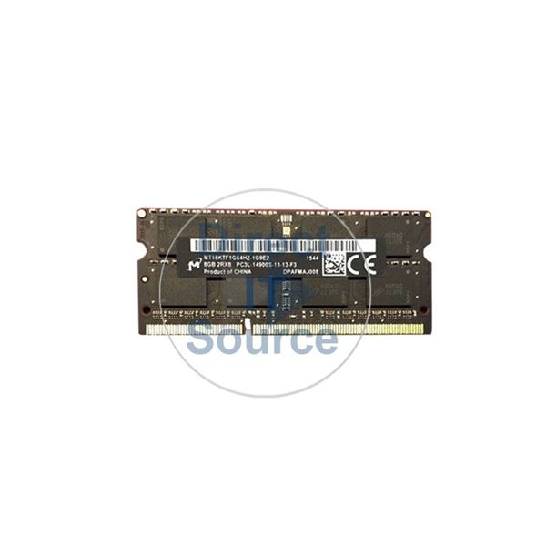 Micron MT16KTF1G64HZ-1G9E2 - 8GB DDR3 PC3-14900 Non-ECC Unbuffered 204-Pins Memory