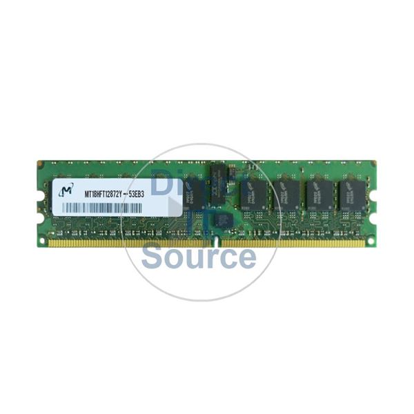Micron MT18HFT12872Y-53EB3 - 1GB DDR2 PC2-4200 ECC Registered 240Pins Memory