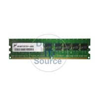 Micron MT18HTF12872AY-40EB1 - 1GB DDR2 PC2-3200 ECC Unbuffered 240Pins Memory