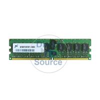 Micron MT18HTF12872DY-40EB3 - 1GB DDR2 PC2-3200 ECC Registered 240Pins Memory