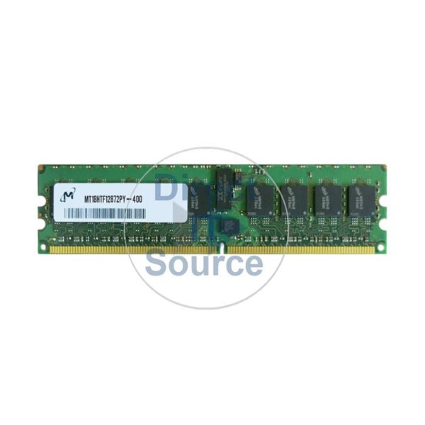 Micron MT18HTF12872PY-400 - 1GB DDR2 PC2-3200 ECC Registered 240Pins Memory