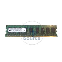 Micron MT18HTF25672AY-800G1 - 2GB DDR2 PC2-6400 ECC UNBUFFERED 240 Pins Memory