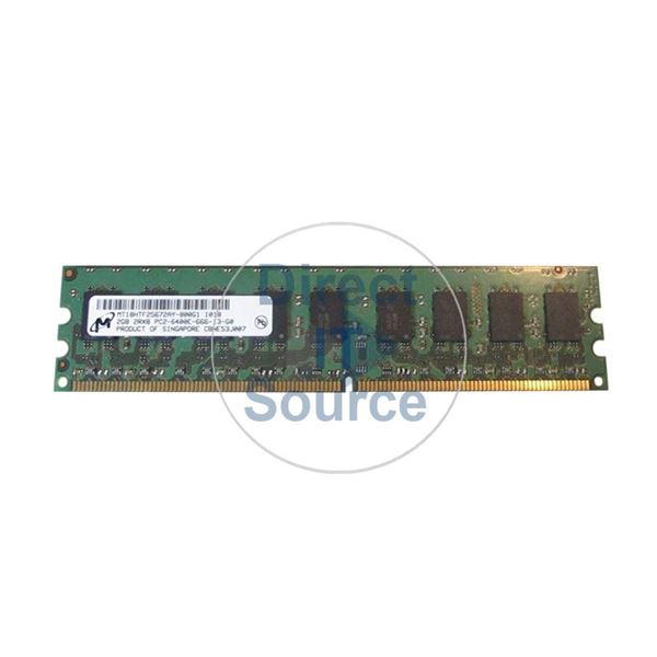 Micron MT18HTF25672AY-800G1 - 2GB DDR2 PC2-6400 ECC UNBUFFERED 240 Pins Memory
