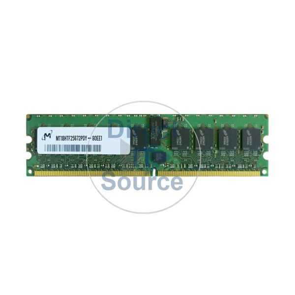 Micron MT18HTF25672PDY-80EE1 - 2GB DDR2 PC2-6400 ECC Registered 240Pins Memory
