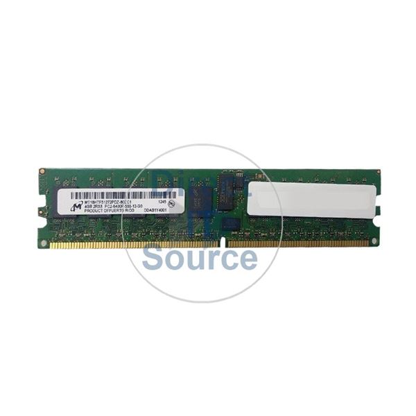 Micron MT18HTF51272PDZ-80EC1 - 4GB DDR2 PC2-6400 ECC Registered 240-Pins Memory