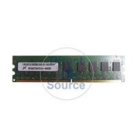 Micron MT18HTF6472AG-40EB1 - 512MB DDR2 PC2-3200 ECC Unbuffered Memory