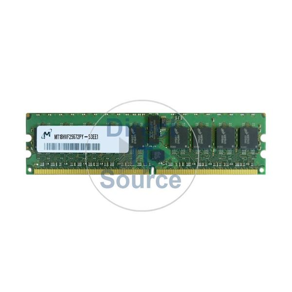 Micron MT18HVF25672PY-53EE1 - 2GB DDR2 PC2-4200 ECC Registered 240Pins Memory