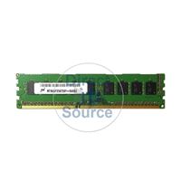 Micron MT18JSF25672AY-1G0BZ - 2GB DDR3 PC3-8500 ECC Unbuffered 240-Pins Memory