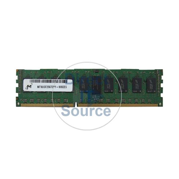 Micron MT18JSF25672PY-1G1DZES - 2GB DDR3 PC3-8500 ECC Registered 240Pins Memory