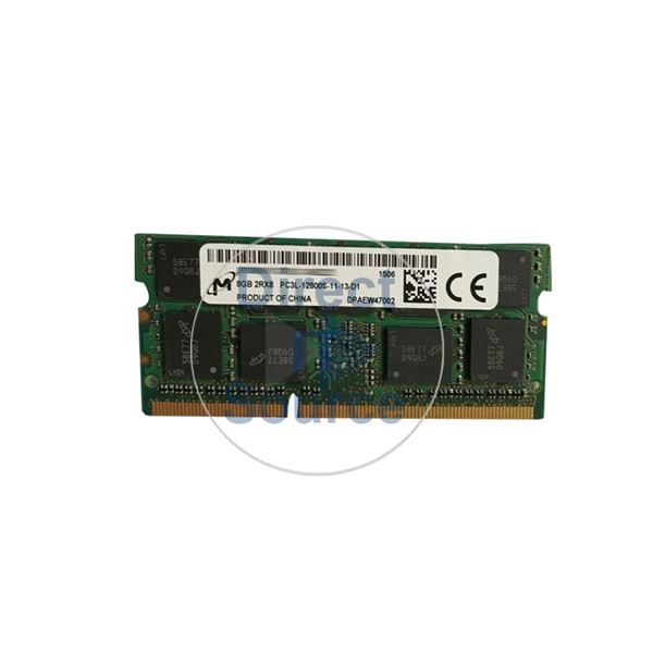 Micron MT18KSF1G72HZ-1G6E2 - 8GB DDR3 PC3-12800 ECC Unbuffered 204-Pins Memory