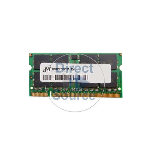 Micron MT18KSF25672HZ-1G4 - 2GB DDR3 PC3-10600 ECC Unbuffered 204-Pins Memory