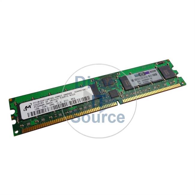 Micron MT18VDDF12872G-40BD3 - 1GB DDR PC-3200 ECC Registered 184-Pins Memory