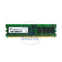 Micron MT18VDDF12872Y-335D3 - 1GB DDR PC-2700 ECC Registered 184Pins Memory