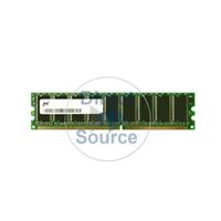 Micron MT18VDDT6472AG-265G4 - 512MB DDR PC-2100 ECC Unbuffered 184-Pins Memory