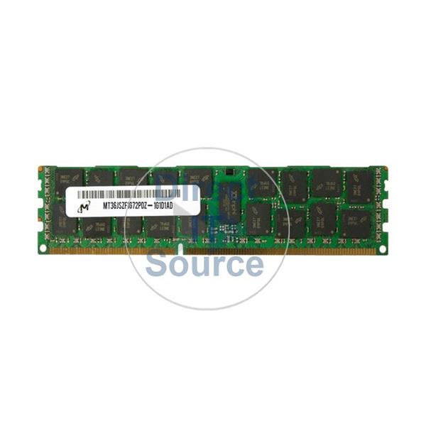 Micron MT36JSZF1G72PDZ-1G1D1AD - 8GB DDR3 PC3-8500 ECC Registered 240Pins Memory