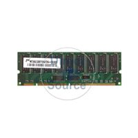 Micron MT36LSDDT12872G-133D2 - 1GB SDRAM PC-133 ECC Registered 168-Pins Memory