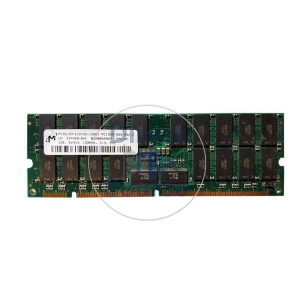 Micron MT36LSDF12872G-133B1 - 1GB SDRAM PC-133 ECC Registered 168-Pins Memory