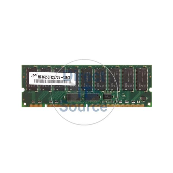 Micron MT36LSDF12872G-13EC1 - 1GB SDRAM PC-133 ECC Registered 168-Pins Memory