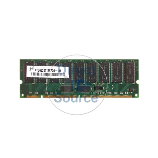 Micron MT36LSDT12872G-13E - 1GB SDRAM PC-133 ECC Registered 168-Pins Memory