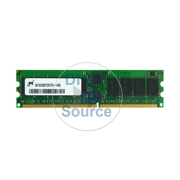Micron MT36VDDF25672G-40B - 2GB DDR PC-3200 ECC Registered 184Pins Memory