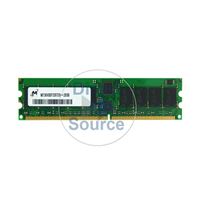 Micron MT36VDDT12872G-265B - 1GB DDR PC-2100 ECC Registered 184Pins Memory