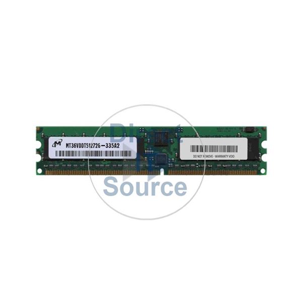 Micron MT36VDDT51272G-335A2 - 4GB DDR PC-2700 Memory
