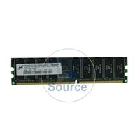 Micron MT36VDDT51272Y-335A2 - 4GB DDR PC-2700 ECC Registered 184-Pins Memory