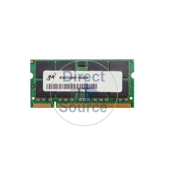 Micron MT4HTF3264HY-800DZES - 256MB DDR2 PC2-6400 Memory