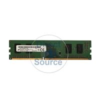 Micron MT4JTF25664AZ-1G6E1 - 2GB DDR3 PC3-12800 Non-ECC Unbuffered 240-Pins Memory