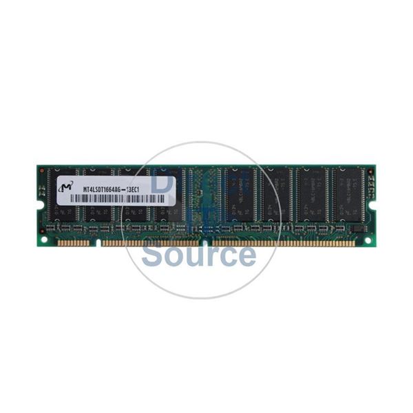 Micron MT4LSDT1664AG-13EC1 - 128MB SDRAM PC-133 Non-ECC Unbuffered 168-Pins Memory