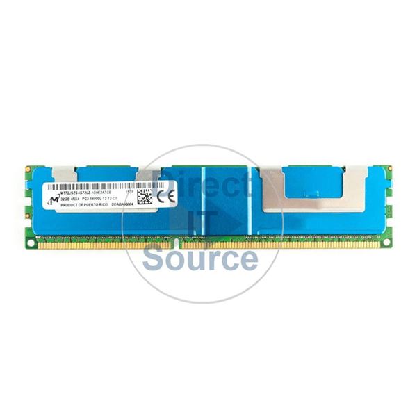 Micron MT72JSZS4G72LZ-1G9E2 - 32GB DDR3 PC3-14900 ECC Load Reduced 240-Pins Memory