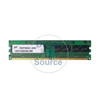 Micron MT8HTF12864AY-40EA1 - 1GB DDR2 PC2-3200 Non-ECC Unbuffered Memory